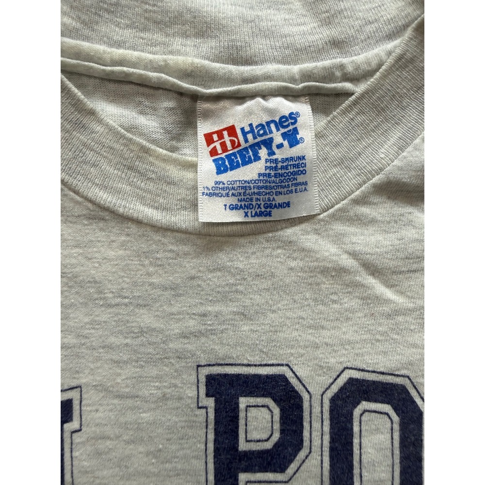 Vintage Cal Poly Ag Engineering USA T-Shirt Mens XL Gray Excellent Hanes beefy - Picture 2 of 6